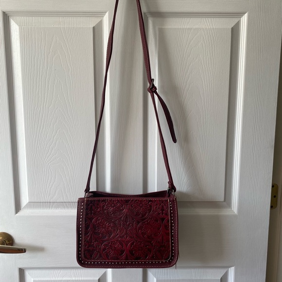 Trinity Ranch Red/ Reddish brown bag. NWT. - Picture 8 of 10